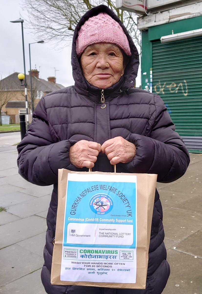 GNWSUK COVID-19 Support-15-204. Ms Ganga Maya Sunuwar